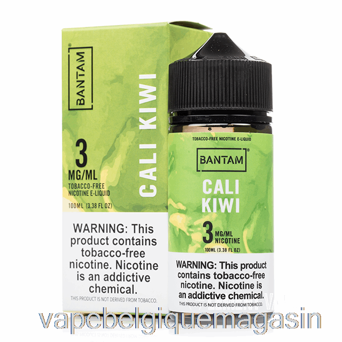 Vape Jetable Cali Kiwi - Bantam Vape - 100ml 3mg